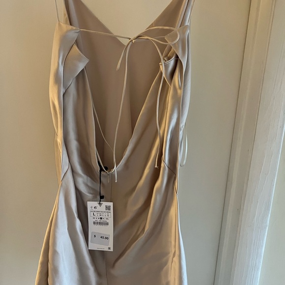 ZARA | Satin Slip Dress| Large - Picture 4 of 5